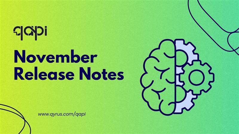 qAPI Release Notes – November
