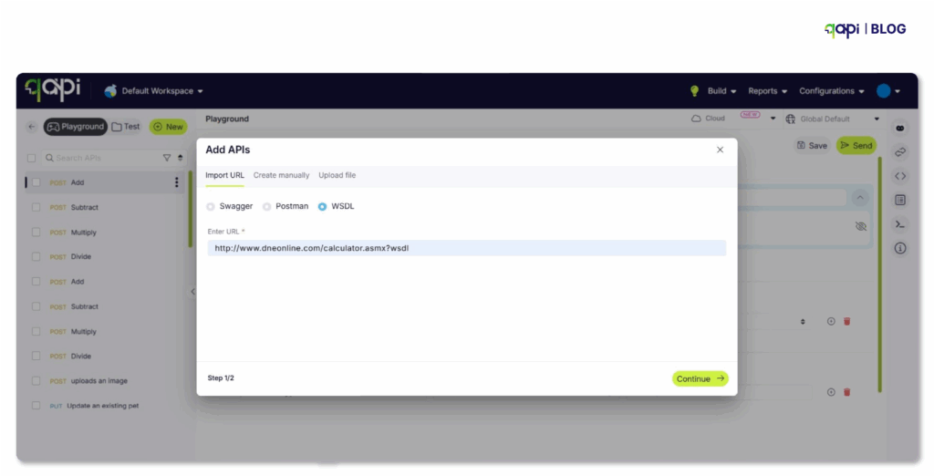 Set up test Data